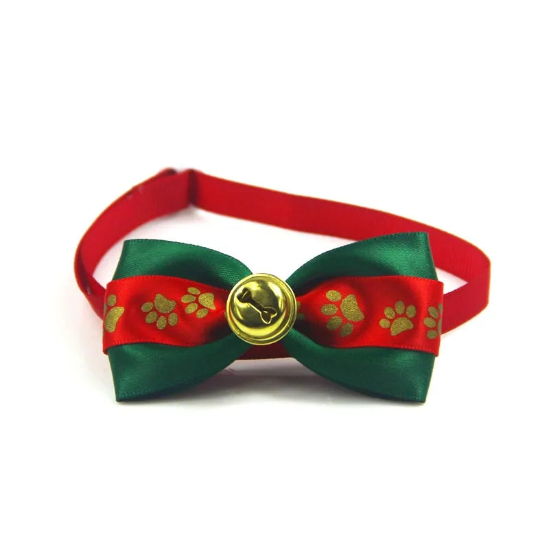 Holiday Bow Collar