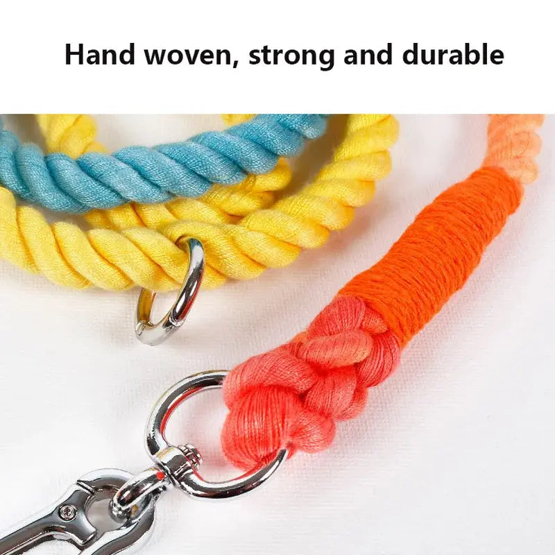 Cotton Rope Dog Leash