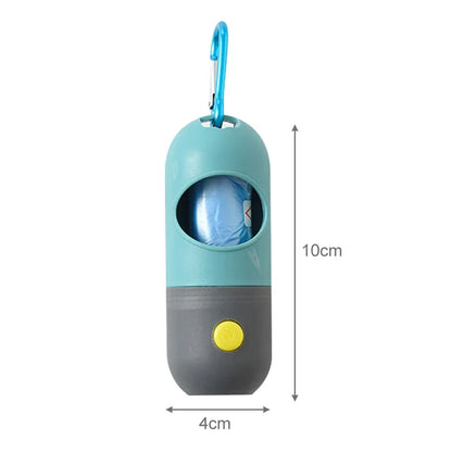 LED Light Pet Waste Bag Dispenser