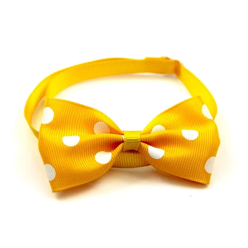 Holiday Bow Collar