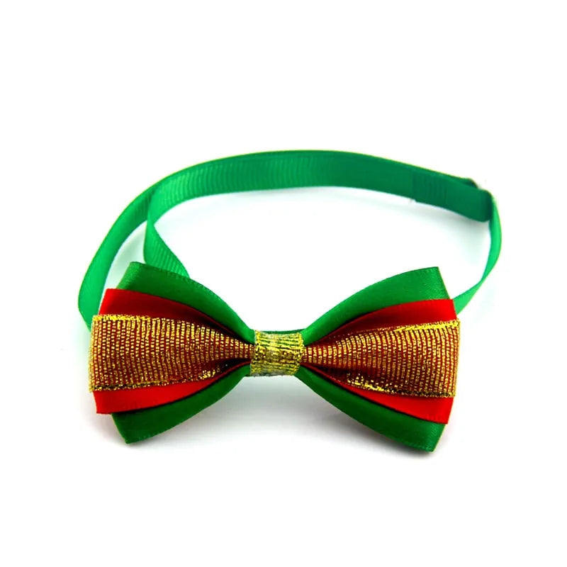 Holiday Bow Collar