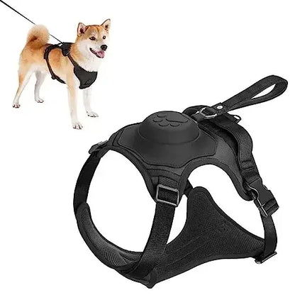 All-in-One Dog Harness Retractable Leash