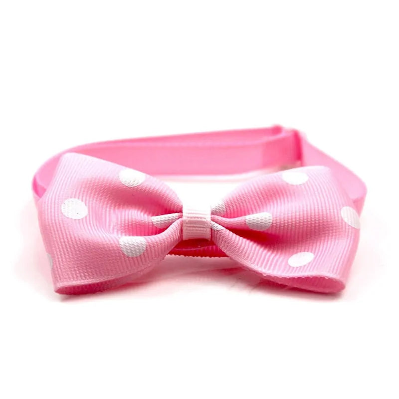 Holiday Bow Collar