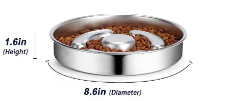 Pet Slow Feeding Bowl