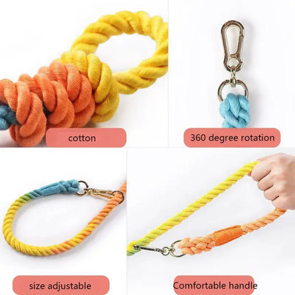 Cotton Rope Dog Leash