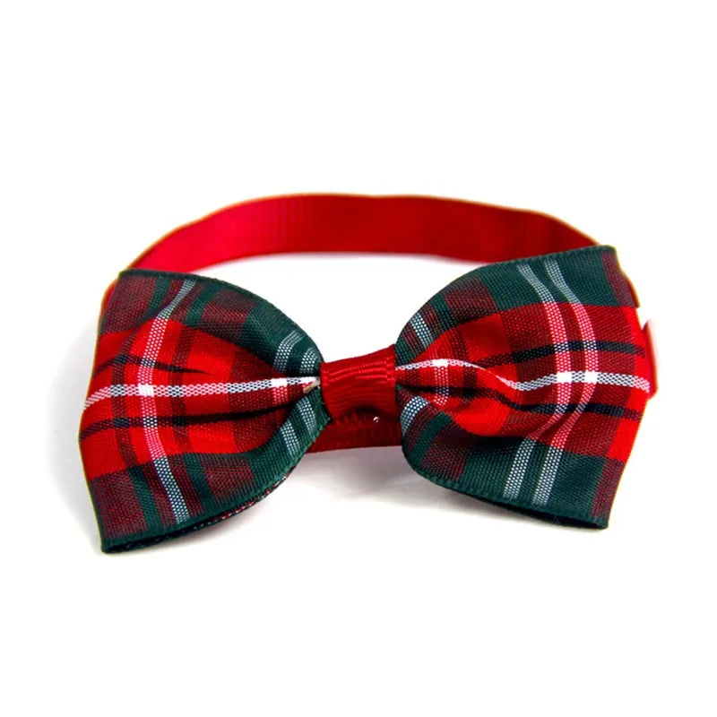 Holiday Bow Collar