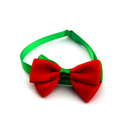 Holiday Bow Collar