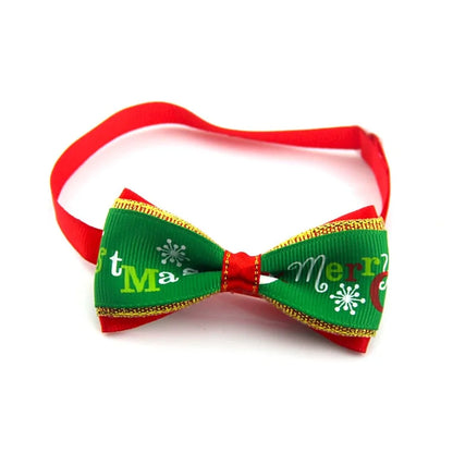 Holiday Bow Collar